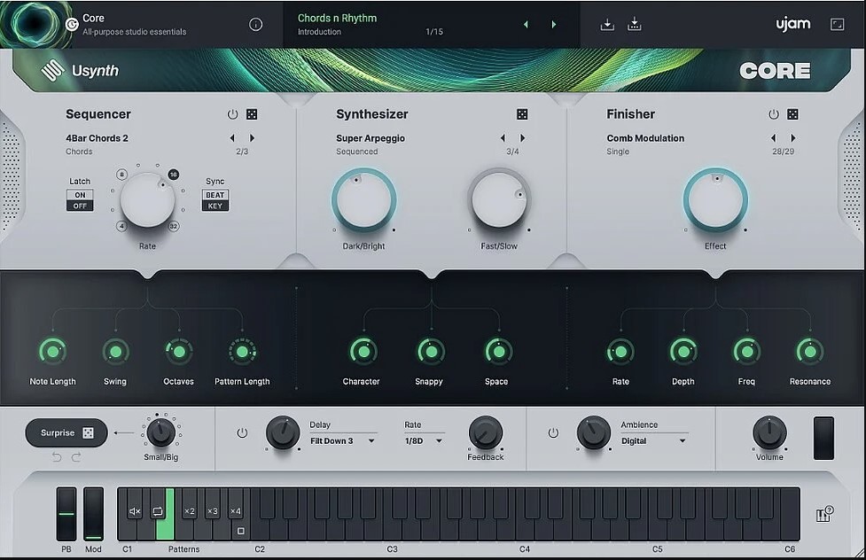 Ujam Usynth  Core  Synth (Latest Version)